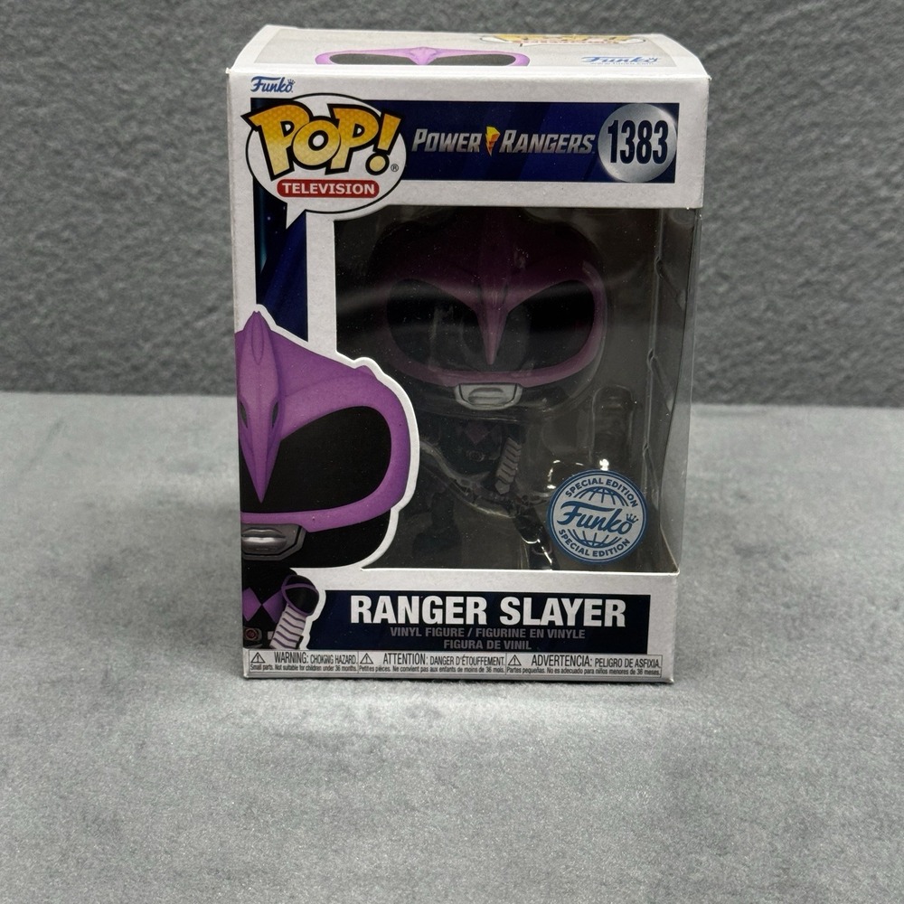 Funko Pop! Power Rangers Ranger Slayer #1383 Funko Special Edition W/Protector